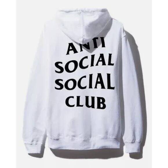 ASSC‎ White Cigarette Hoodie [ ASSW451-L ] Large - Picture 2 of 5